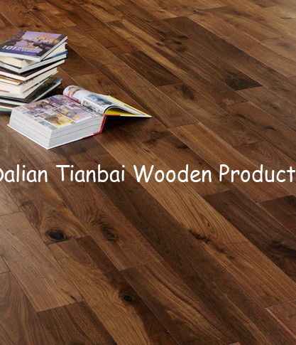 1-strip engineered Walnut flooring, ABC Grade, UV Lacquered or Oiled